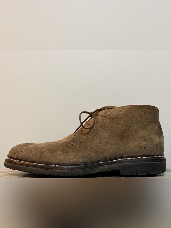 Heschung GENET Chukka Desert Boots Taupe Suede Sz 9.5 / 11 US Lace Up Ankle main image 6